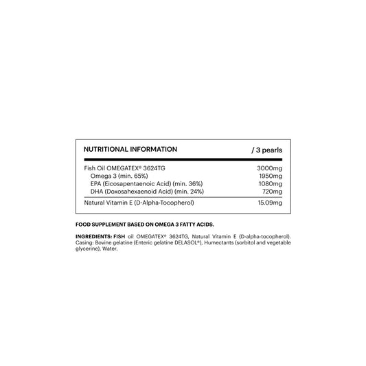 Be Levels Omega 3 – IFOS‑Certified Fish Oil with DHA & EPA – Heart, Brain & Immunity Support - END Nutrition