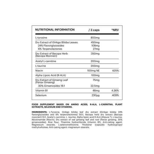 Be Levels Wake Up Mood – Monodosis – 3 Caps – Energy, Focus & Mood Support – Vegan Formula - END Nutrition