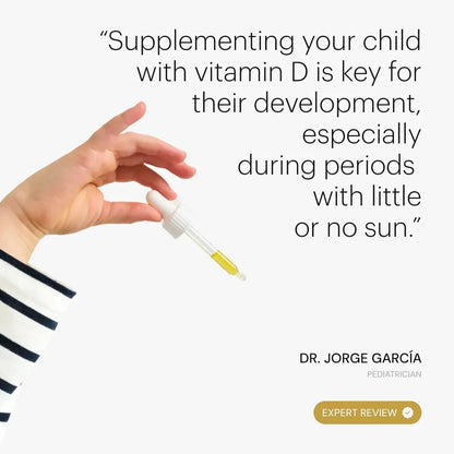 Be Levels Kids Vitamina D – Bone, Immunity & Growth Support – Children’s Daily Supplement - END Nutrition