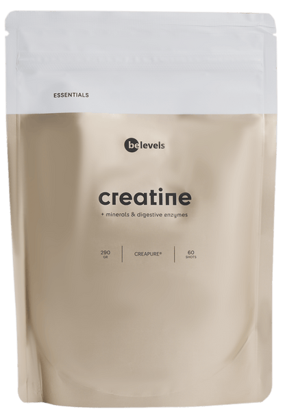 Be Levels Creatine – Strength, Power & Muscle Growth – 3000mg Creapure Creatine Monohydrate , 58 mg Magnesium, Electrolytes & Digestive Enzymes - END General Trading