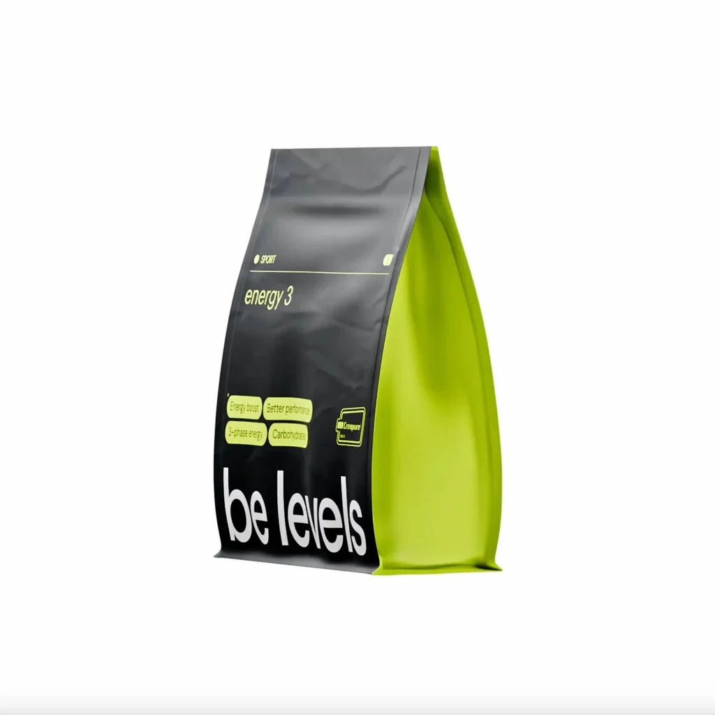 Be Levels Energy 3 – Sports Performance, Endurance & Recovery – Vegan Formula with Carbohydrates, Electrolytes & Amino Acids - END Nutrition