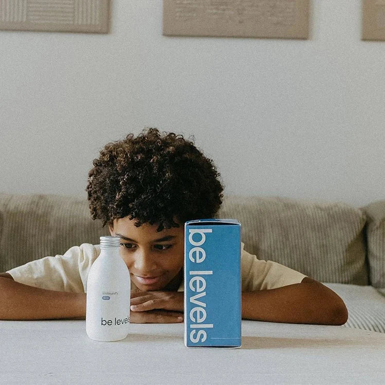 Be Levels Kids Immune – Daily Immunity Support – 30 Doses – Child‑Friendly Formula with Vitamin C, Zinc & Elderberry - END Nutrition