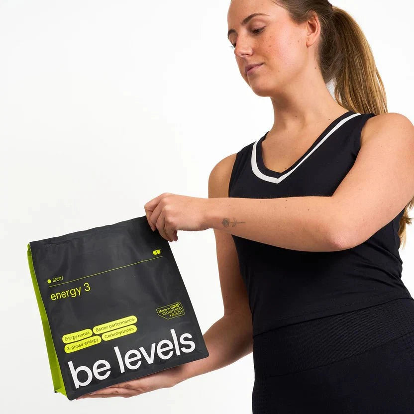 Be Levels Energy 3 – Sports Performance, Endurance & Recovery – Vegan Formula with Carbohydrates, Electrolytes & Amino Acids - END Nutrition