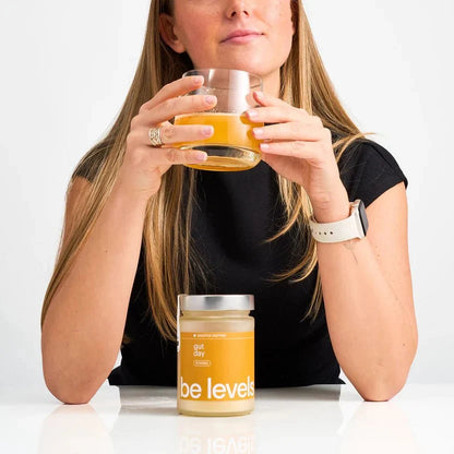 Be Levels Gut Day – Digestive Rescue Supplement with NAC, Turmeric, Ginger, Bromelain, Zinc & Vitamin A – Fast Relief for Bloating & Reflux - END Nutrition