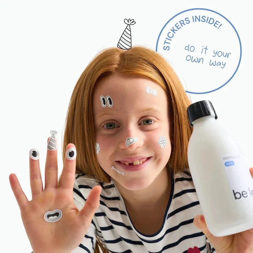Be Levels Kids Immune – Daily Immunity Support – 30 Doses – Child‑Friendly Formula with Vitamin C, Zinc & Elderberry - END Nutrition