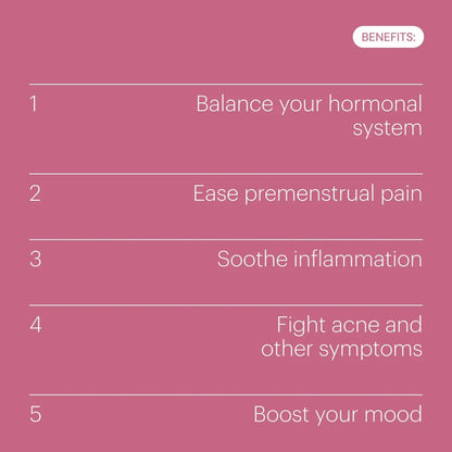 Be Levels Fem Balance – Hormonal Support & PMS Relief – 120 Vegecaps, Vegan Supplement for Cycle Comfort, Acne & Pain Relief – 1 Month Supply - END Nutrition