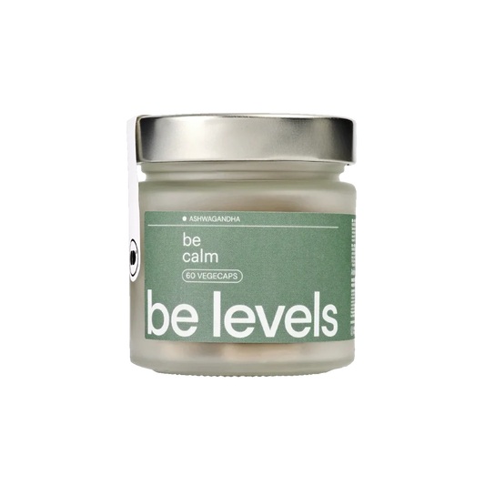 Be Levels Be Calm – Stress Relief & Relaxation – Vegan Adaptogen Formula with Ashwagandha, Rhodiola, L‑Theanine, Magnesium & Vitamin B6 - END Nutrition