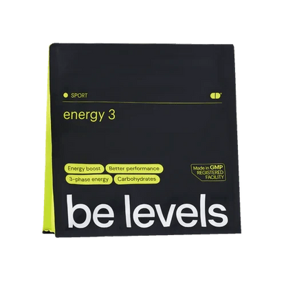 Be Levels Energy 3 – Sports Performance, Endurance & Recovery – Vegan Formula with Carbohydrates, Electrolytes & Amino Acids - END Nutrition