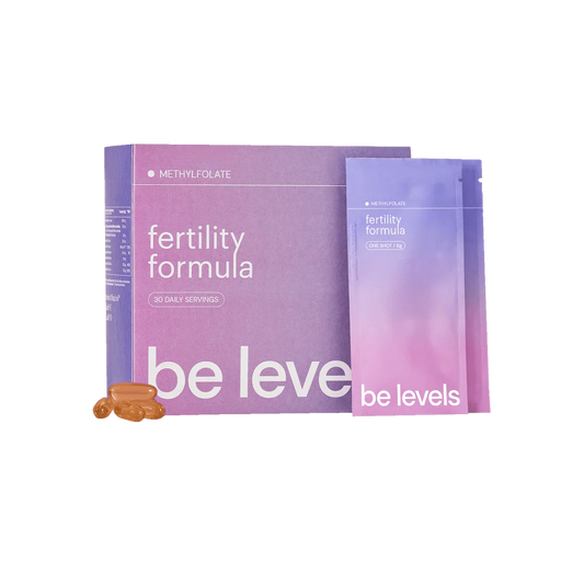 Be Levels Fertility Formula – Omega & Monodosis Pack – 60 + 30 – Reproductive Health, Hormonal Balance & Daily Vitality - END Nutrition