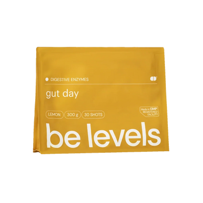 Be Levels Gut Day – Digestive Rescue Supplement with NAC, Turmeric, Ginger, Bromelain, Zinc & Vitamin A – Fast Relief for Bloating & Reflux - END Nutrition