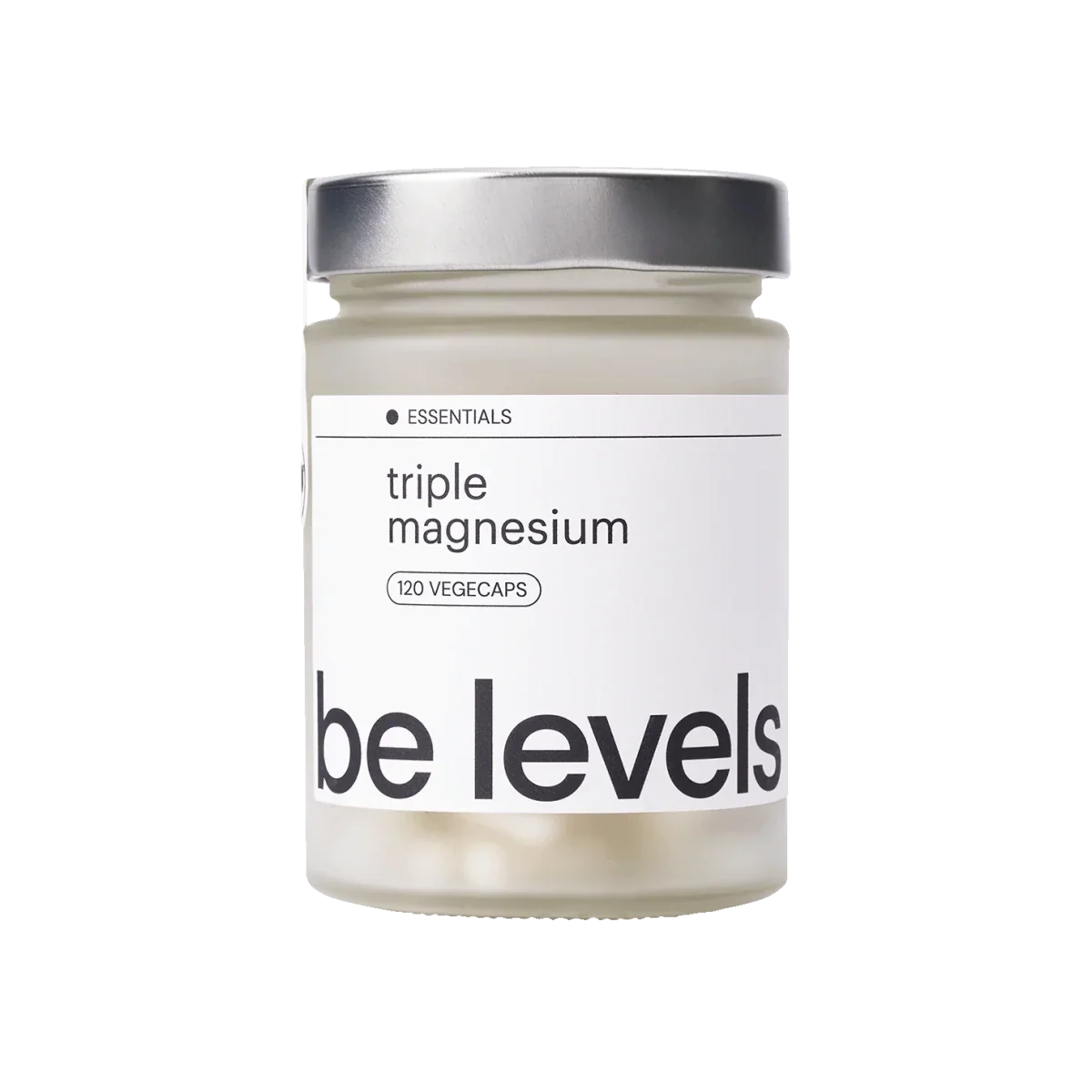 Be Levels Triple Magnesium – Bisglycinate, Malate & Acetyl Taurinate + Vitamin B6 | 120 Vegan Capsules | Muscle & Nervous System Support - END Nutrition