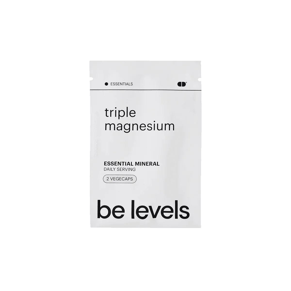 Be Levels triple magnesium Monodosis – Muscle, Energy & Nervous System Support - END Nutrition