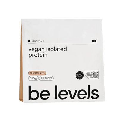 Be Levels Vegan Isolate Protein – 750 g – Muscle Recovery, Strength & Endurance – Plant‑Based Protein Powder - END Nutrition