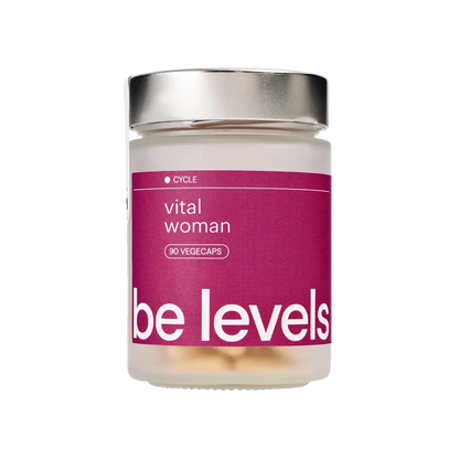 Be Levels Vital Woman – Daily Women’s Health & Energy – 120 Vegecaps, Vegan Supplement with Vitamins, Minerals & Adaptogens – Hormonal Balance, Immunity & Vitality - END Nutrition