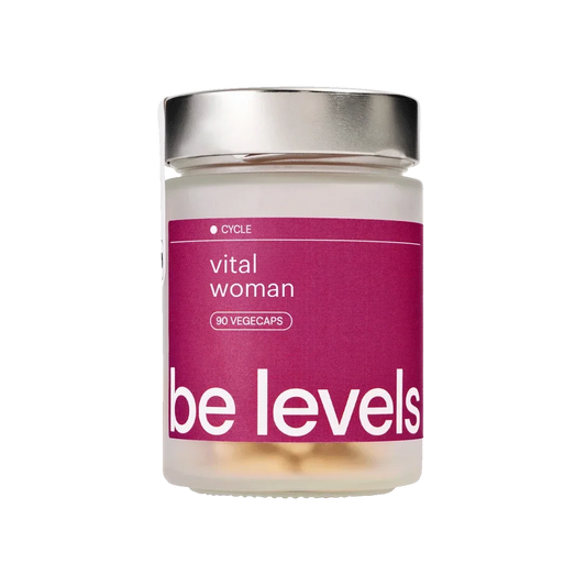 Be Levels Vital Woman – Daily Women’s Health & Energy – 120 Vegecaps, Vegan Supplement with Vitamins, Minerals & Adaptogens – Hormonal Balance, Immunity & Vitality - END Nutrition