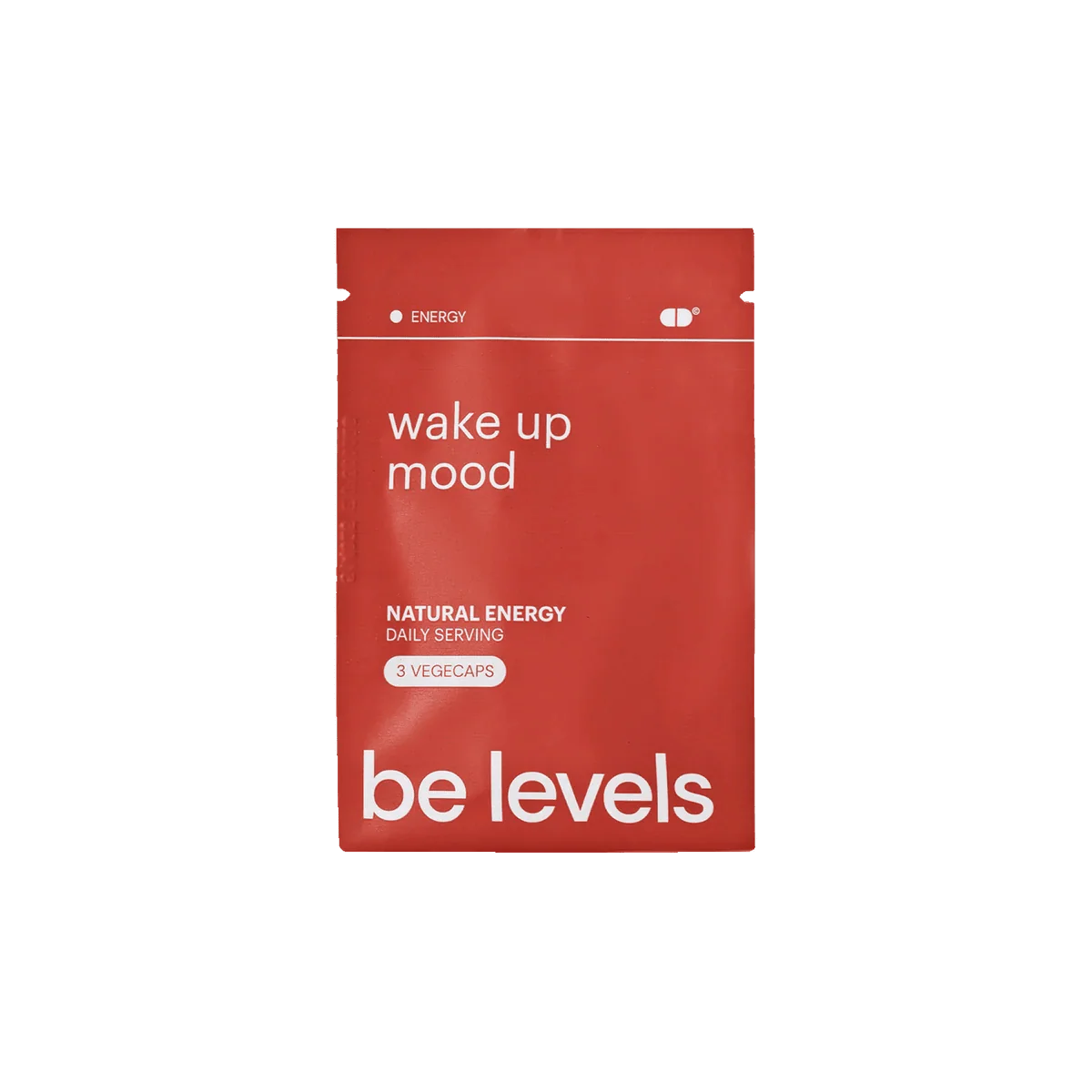 Be Levels Wake Up Mood – Monodosis – 3 Caps – Energy, Focus & Mood Support – Vegan Formula - END Nutrition