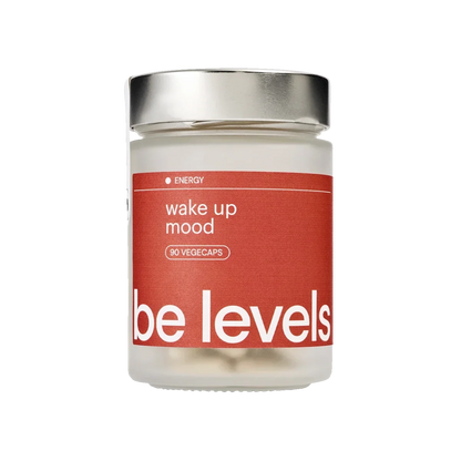 Be Levels Wake Up Mood – Energy, Focus & Vitality – Vegan Formula with Adaptogens, B‑Complex & Natural Stimulants - END Nutrition