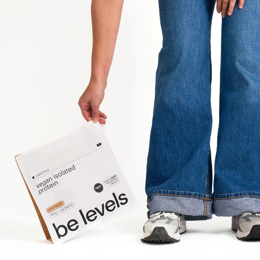 Be Levels Vegan Isolate Protein – 750 g – Muscle Recovery, Strength & Endurance – Plant‑Based Protein Powder - END Nutrition