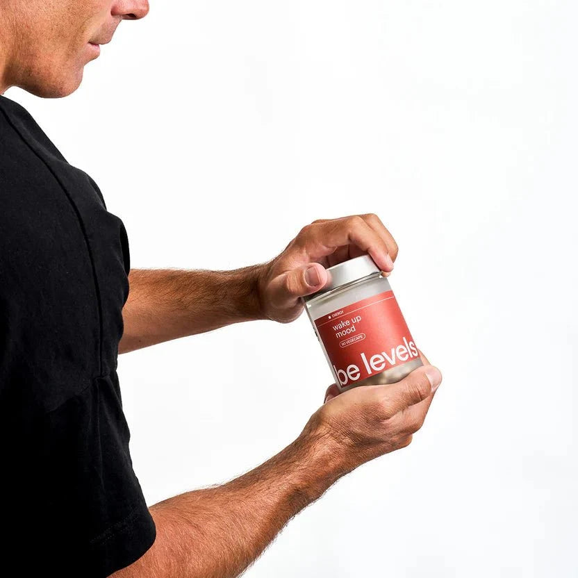 Be Levels Wake Up Mood – Energy, Focus & Vitality – Vegan Formula with Adaptogens, B‑Complex & Natural Stimulants - END Nutrition