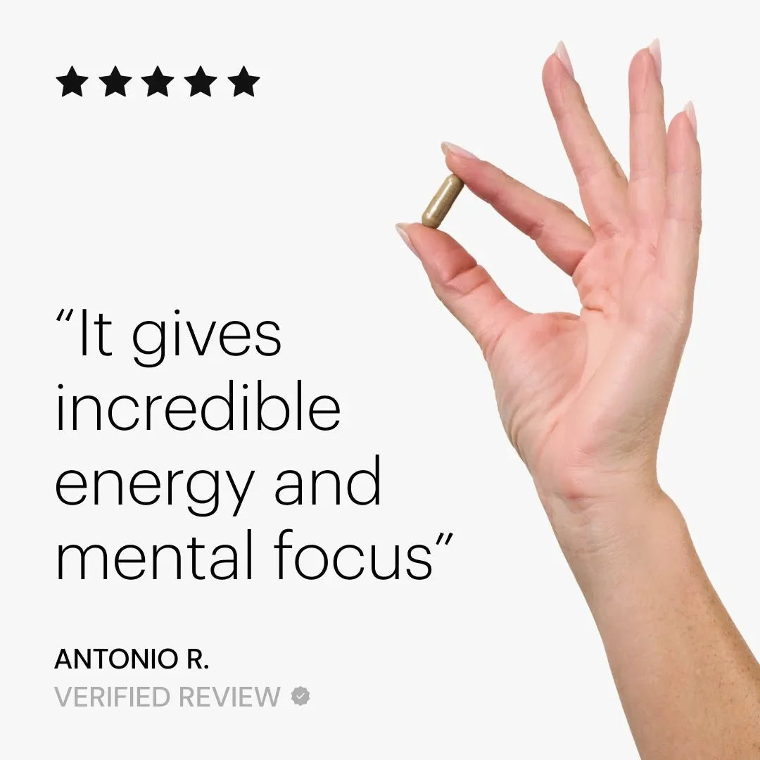 Be Levels Wake Up Mood – Monodosis – 3 Caps – Energy, Focus & Mood Support – Vegan Formula - END Nutrition